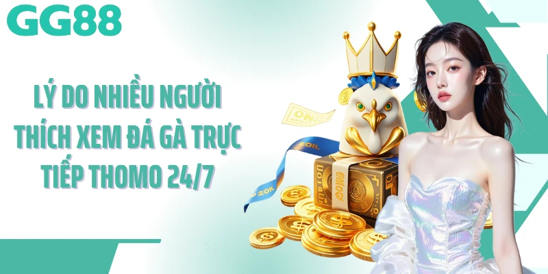Lý do nhiều người thích xem đá gà trực tiếp thomo 24/7